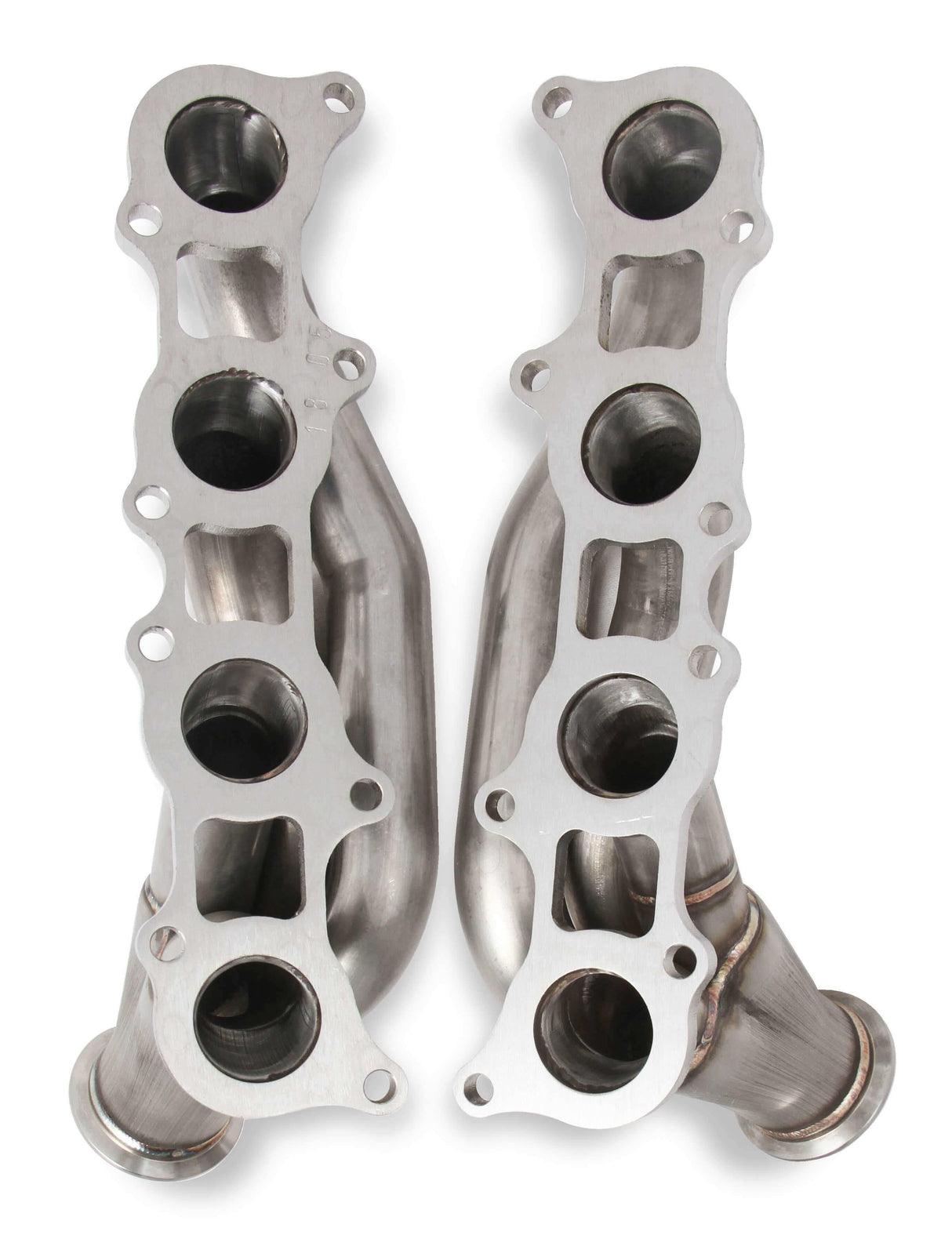 Universal Coyote Turbo Headers - Natural 304 Stainless Steel -12152FLT performance headers
