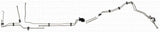 t For 01-03 GM 2500HD/3500 Ext Cab 6.6L Complete Fuel Line Kit; Stainless-FL919843 Fine Lines