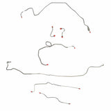 t For 82-83 Camaro; 5.0L/8 cyl, Drum; Complete Brake Line Kit; Stainless-CBK0245SS Fine Lines