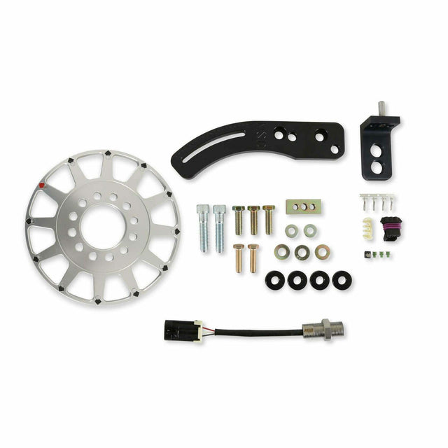Hooker performance muffler aluminum inch-12-1x-crank-trigger-kit-bbc-hall-effect-556-170
