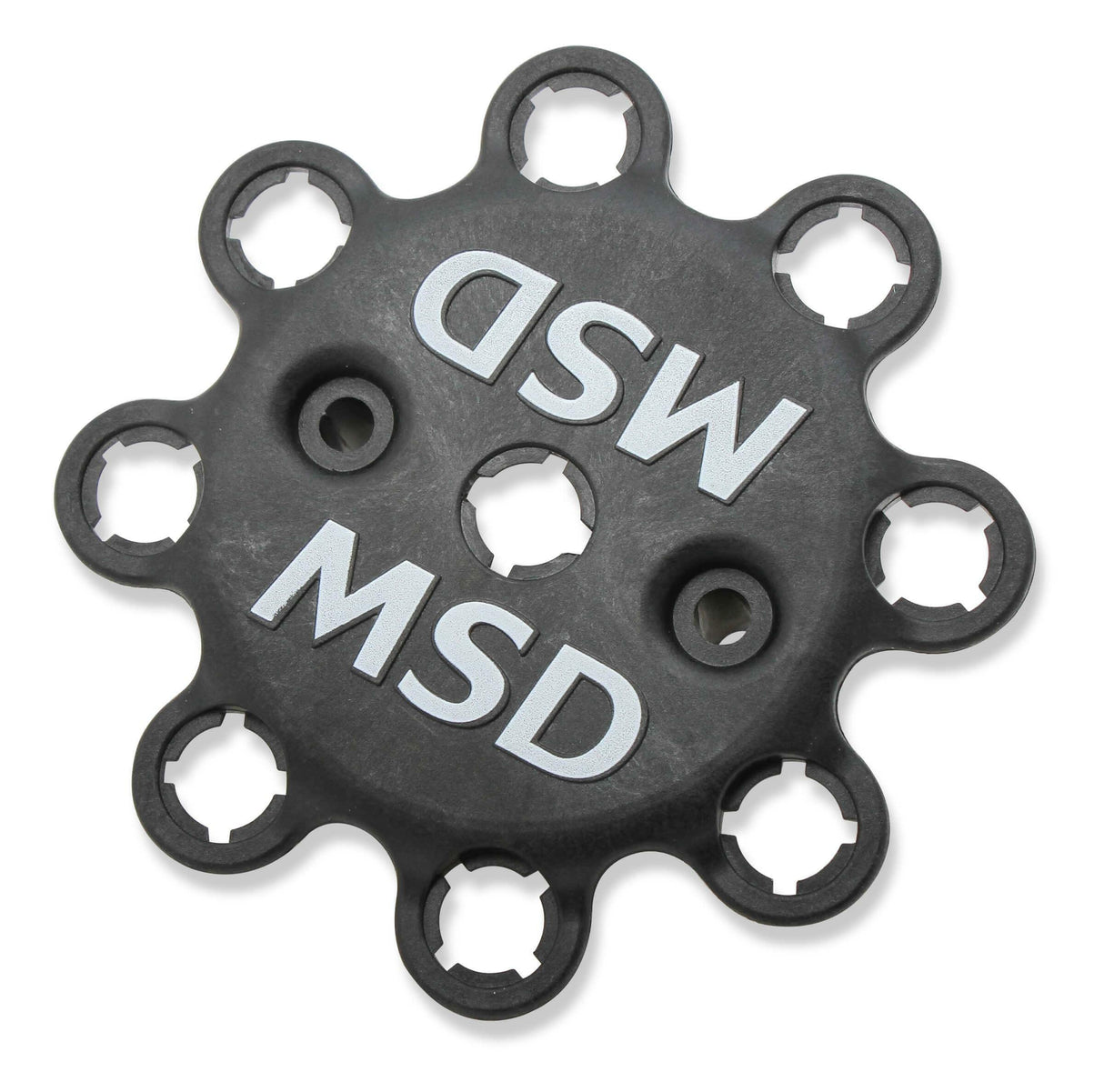 MSD ignition distributor black aluminum small block 83525