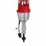 MSD ignition distributor red aluminum 83506