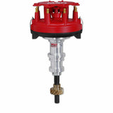 MSD ignition distributor red blue polished clear 8569