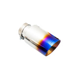 Ford Bronco Blue Round Angle Cut Tip (fit Xforce catback only) ESFB21BLUTIP