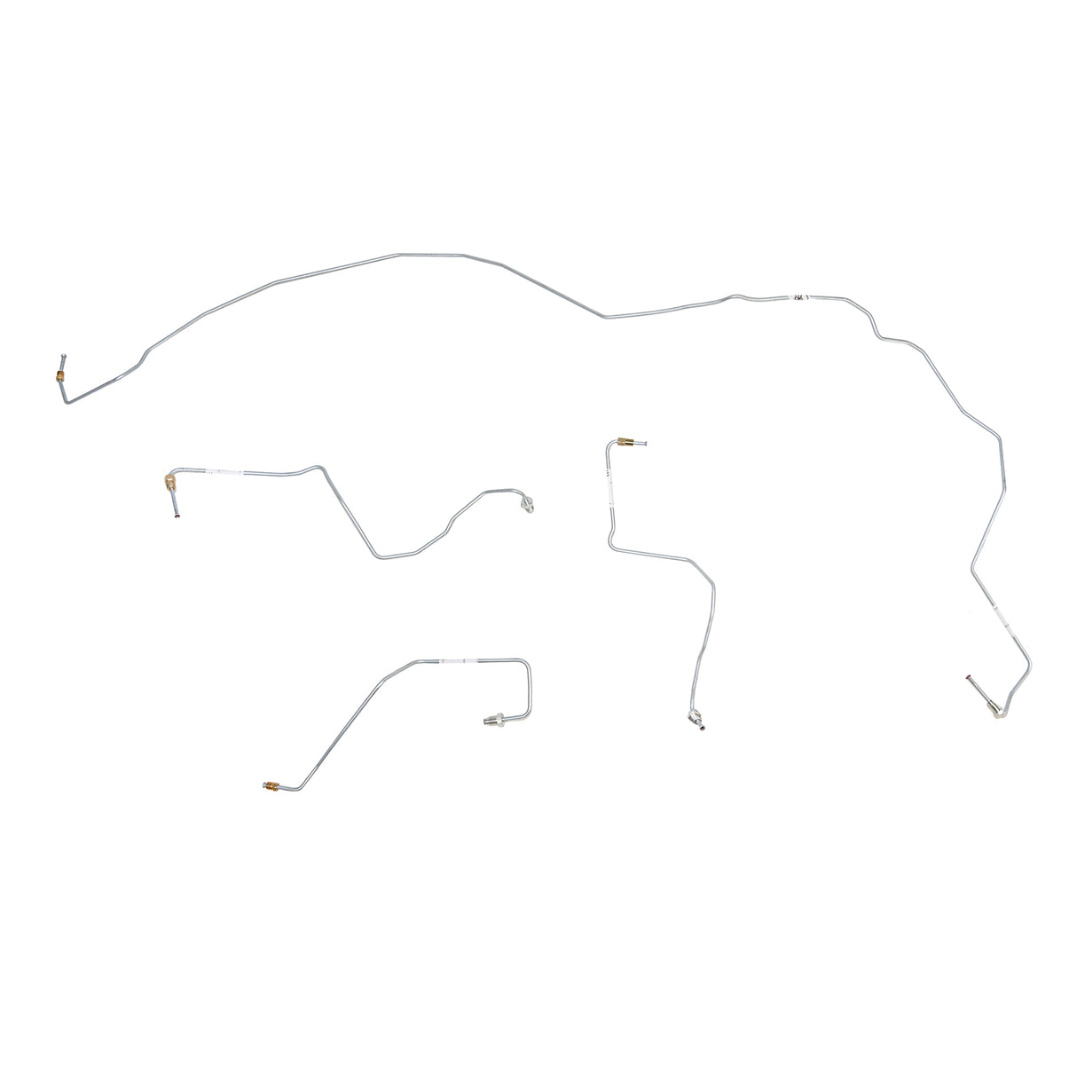 Front Brake Line Kit for 2008-2010 Ford F-250 Super Duty 4WD stainless steel