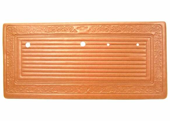 1969 Chevrolet Blazer; Complete Door Panels - Black - Pair for Chevy Suburban FP26900BLACK
