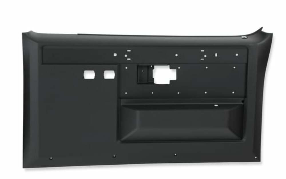 87 Chevrolet Blazer; C/K Silverado Door Panels-Black-Non Power FP87FNNBLACK