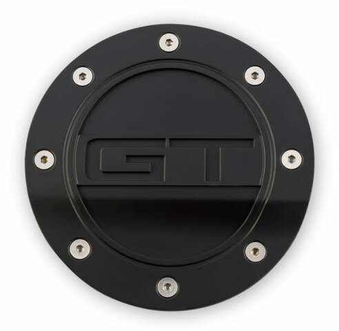 Fuel Door Comp Series Matte Black fits Ford Mustang 15-21 Drake -FR3Z-6640526-GA muscle car 16826