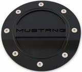 Fuel Door Comp Series Black Logo fits Ford Mustang 15-19 Drake -FR3Z-6640526-MA muscle car