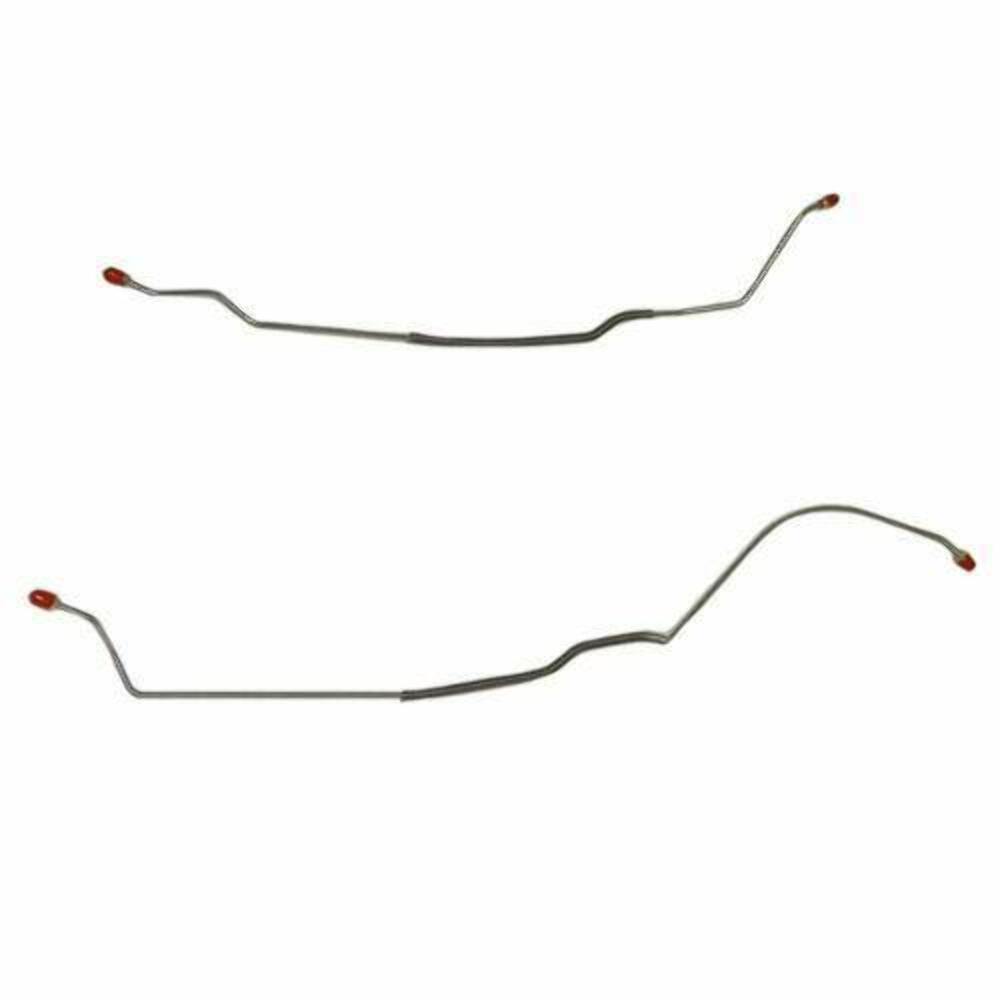 Brake Line for 1967 Chevy Camaro Rear Axle Lines with Single Leaf Rear Spring stainless steel