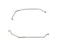 Brake Line for 1967 Pontiac Firebird Rear Axle Lines 2 Piece Stainless stainless steel
