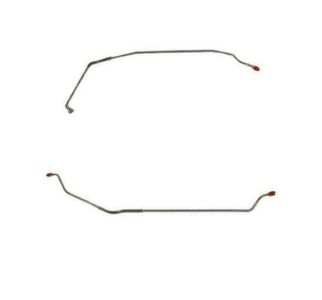 Brake Line for 1967 Pontiac Firebird Rear Axle Lines 2 Piece Stainless stainless steel
