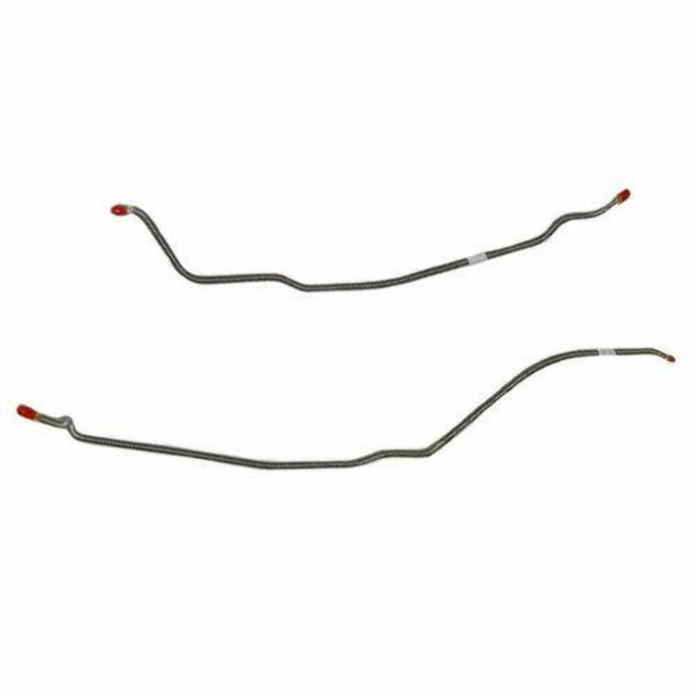 Brake Line for 1968 Chevy Camaro Rear Axle Lines with Single Leaf Rear Spring stainless steel
