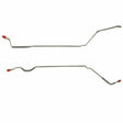 Brake Line for 1968 Pontiac Firebird Rear Axle Lines 2 Piece stainless steel