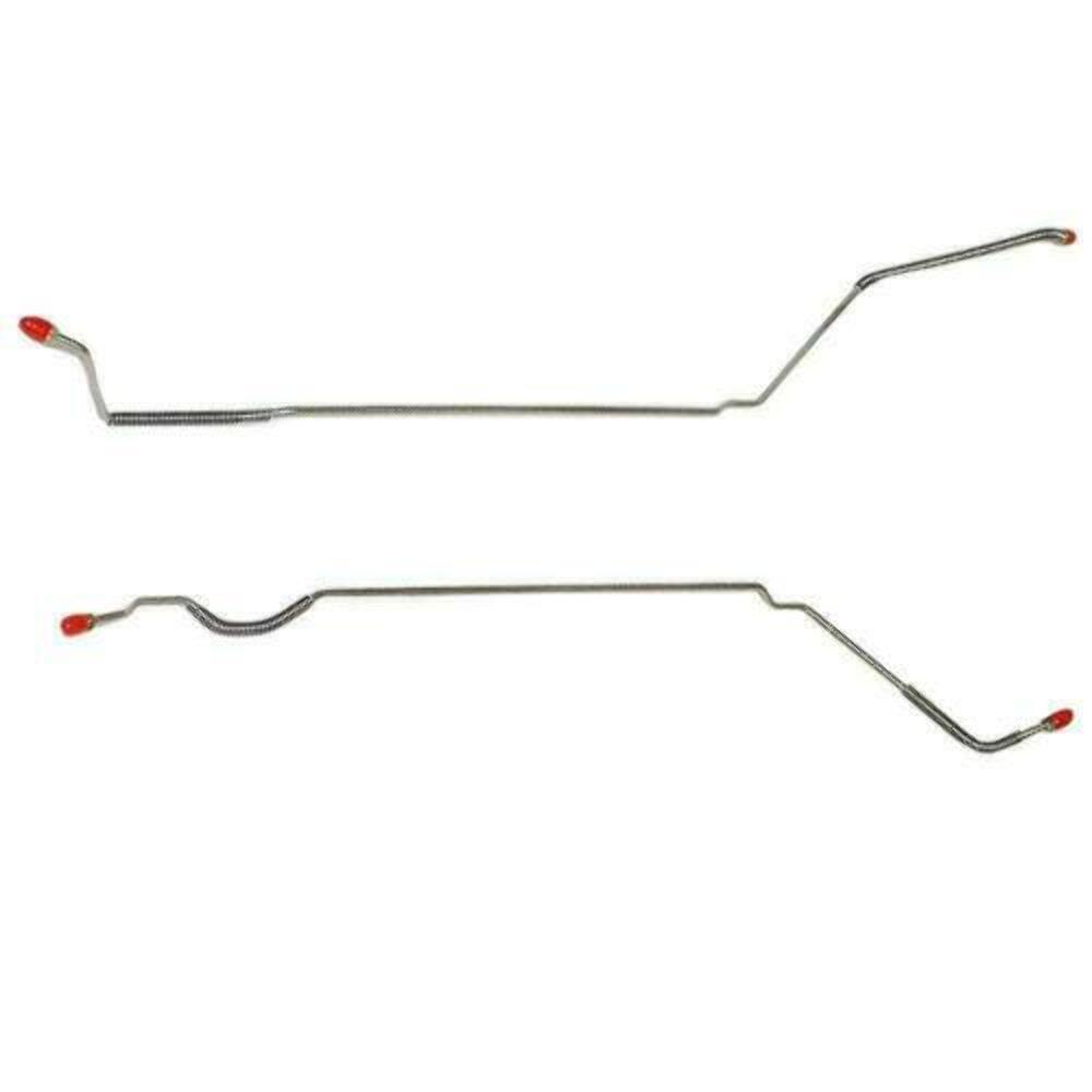 Brake Line for 1968 Pontiac Firebird Rear Axle Lines 2 Piece Stainless stainless steel