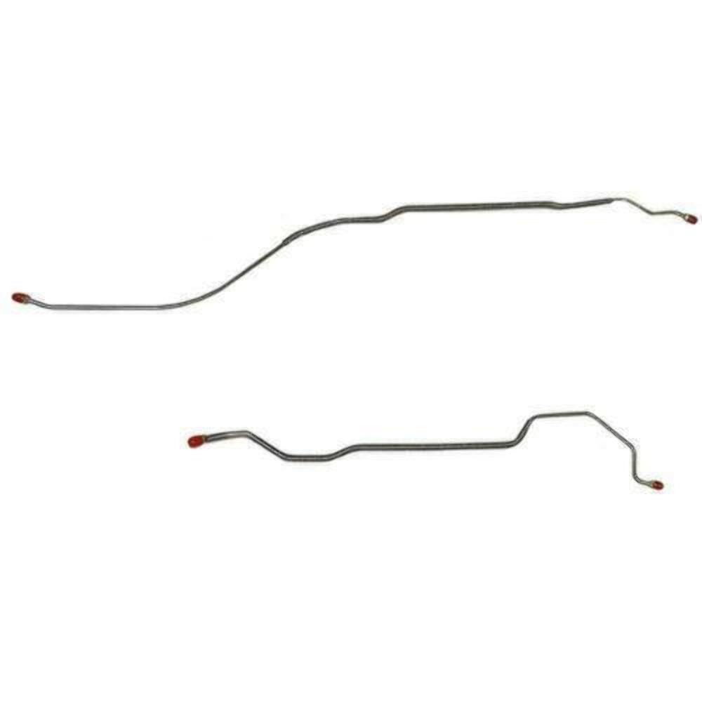 Brake Line for 1968 Chevy Camaro Rear Axle Lines with Multi-Leaf Rear Spring stainless steel