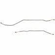 Brake Line for 1969 Chevy Camaro Rear Axle Lines with Rear drum brakes stainless steel