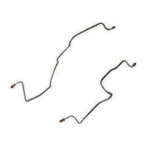 86-89 Chevy Camaro Rear Axle Brake Line Kit Rear Drum Stainless Steel