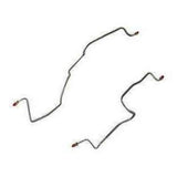 86-89 Chevy Camaro Rear Axle Brake Line Kit Rear Drum Stainless Steel