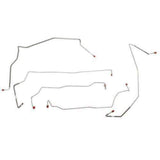 t Front Brake Line fits 2002 - 2004 Ford F-250 SD w/ AWABS Stainless TKT0245SS Fine Lines