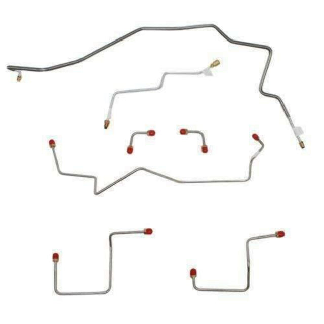 Front Brake Line Kit for 2001-2004 2WD stainless steel