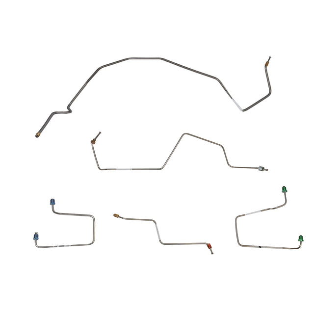 t Front Brake Line Kit for 98-00 Chevrolet S10 2WD w/o ZR2 Stainless TKT9804SS Fine Lines