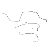 Front Brake Line Kit for 2000-2005 No ABS steel