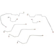 t Front Brake Line Kit For Dodge Ram 1500 2002-2005 w/ 4WD AWABS-WKT0204SS Fine Lines