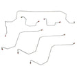Front Brake Line Kit for 2013 AWABS ABS 2WD steel