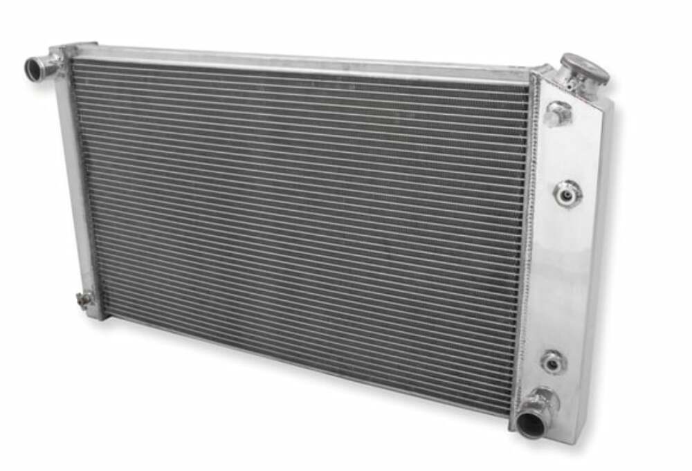 Aluminum Radiator- 2 Row - FB132 for 1973-1974 Chevy Chevelle polished
