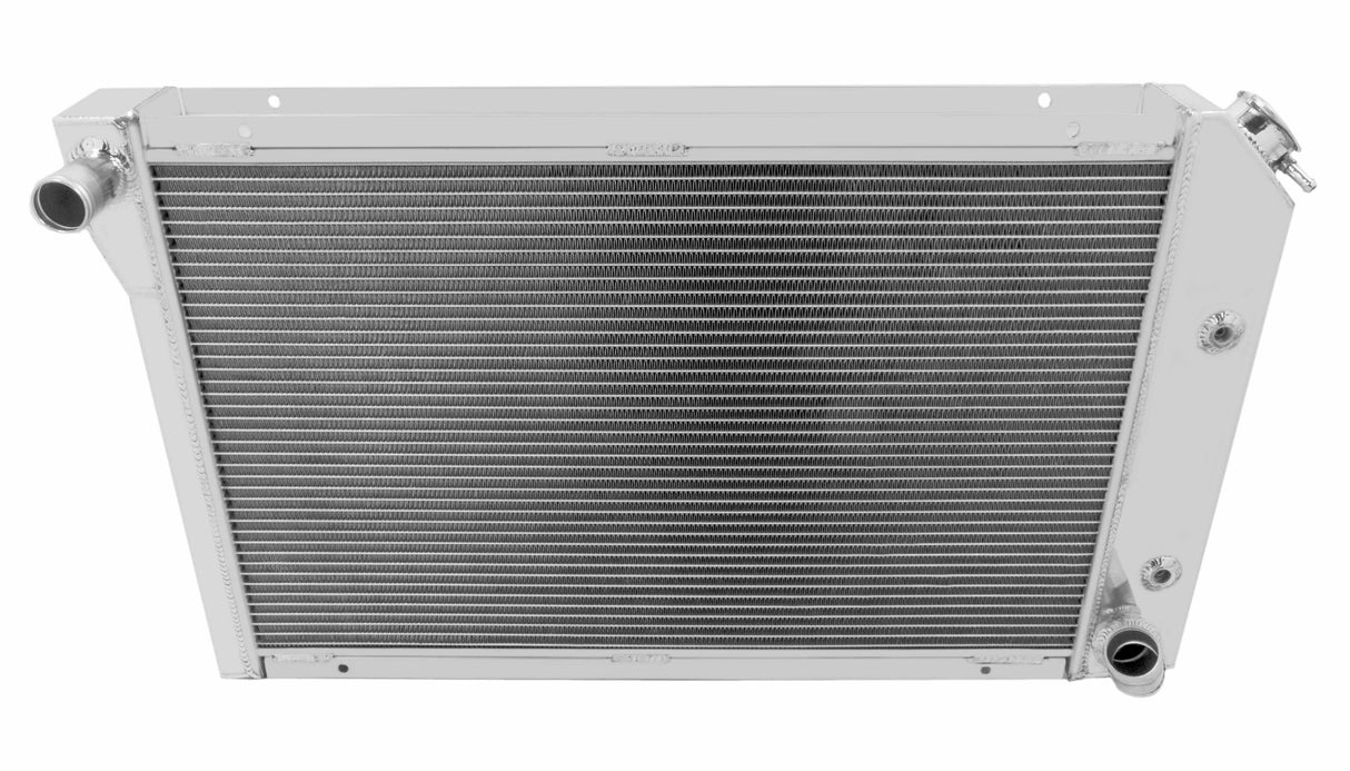 Aluminum Radiator - 2 Row - FB251 for 1977-1982 Chevy Corvette polished