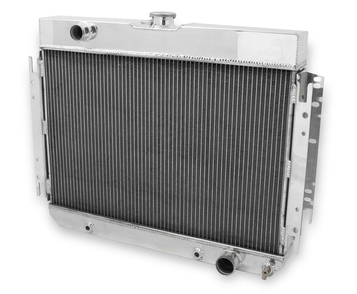 Aluminum Radiator- 3 Row - FB124 for 1967-1969 Chevy Chevelle polished