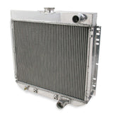 Aluminum Radiator- 3 Row - FB127 for 1965-1966 Ford Mustang polished