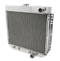 Aluminum Radiator- 3 Row - FB127 for 1965-1966 Ford Mustang polished