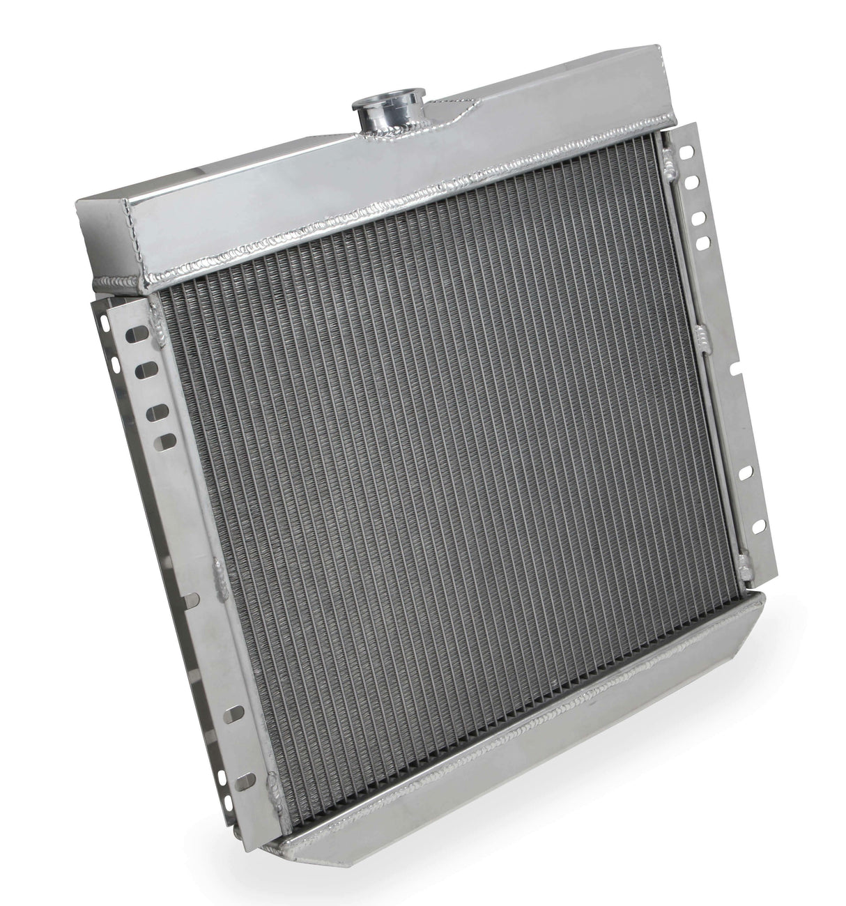 Aluminum Radiator- 3 Row - FB127 for 1965-1966 Ford Mustang polished