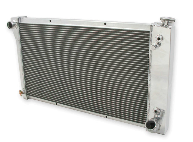 Aluminum Radiator- 3 Row - FB154 for 1967-1968 Chevy C10 polished