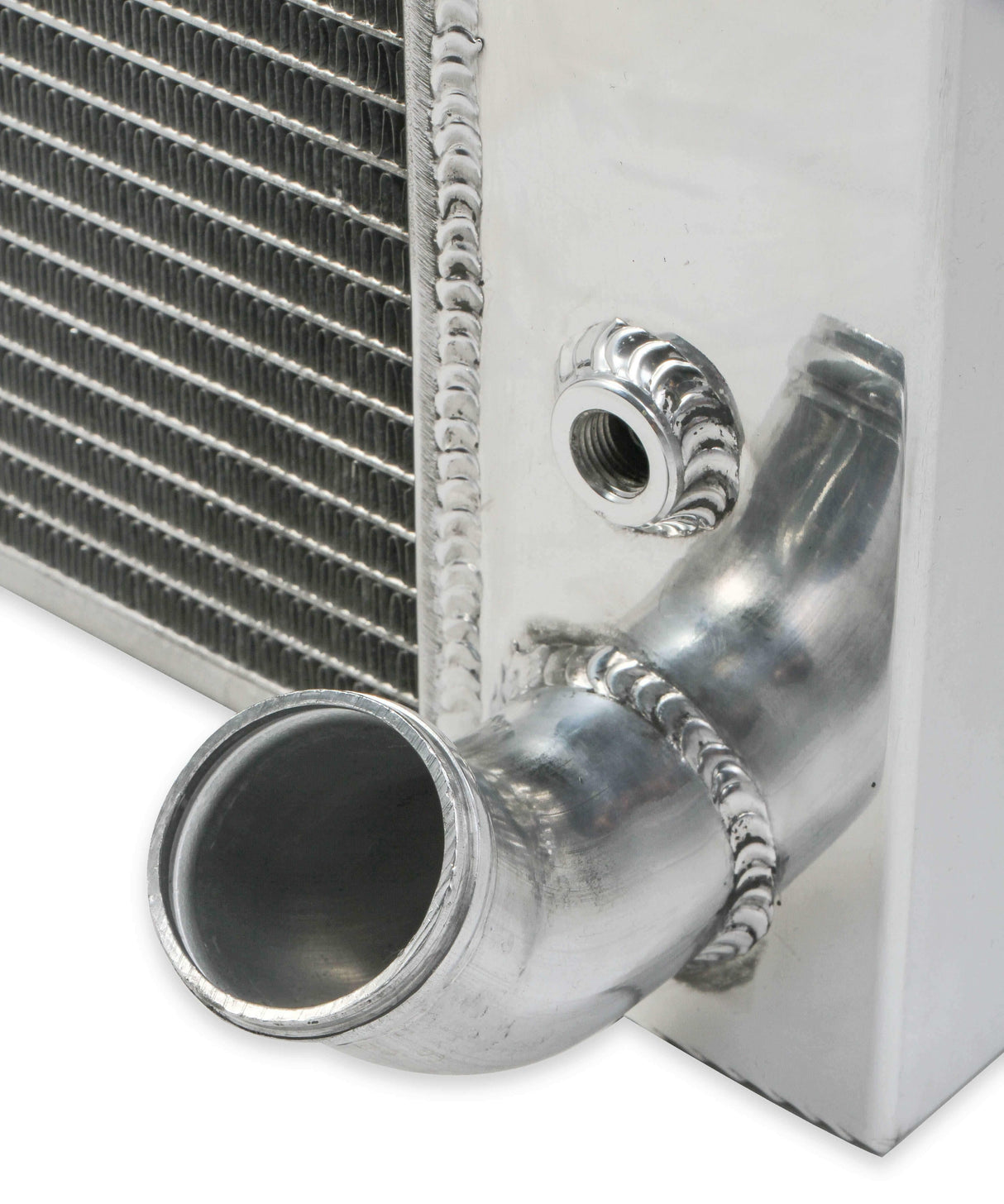 Aluminum Radiator- 3 Row - FB154 for 1967-1968 Chevy C10 polished