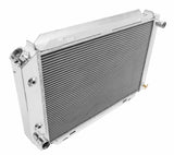 Aluminum Radiator- 3 Row - FB169 for 1981-1982 Ford Mustang polished