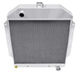 Aluminum Radiator - 3 Row - FB211 polished