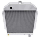 Aluminum Radiator - 3 Row - FB211 polished