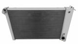 Aluminum Radiator - 3 Row - FB245 for 1969-1972 Chevy Corvette polished