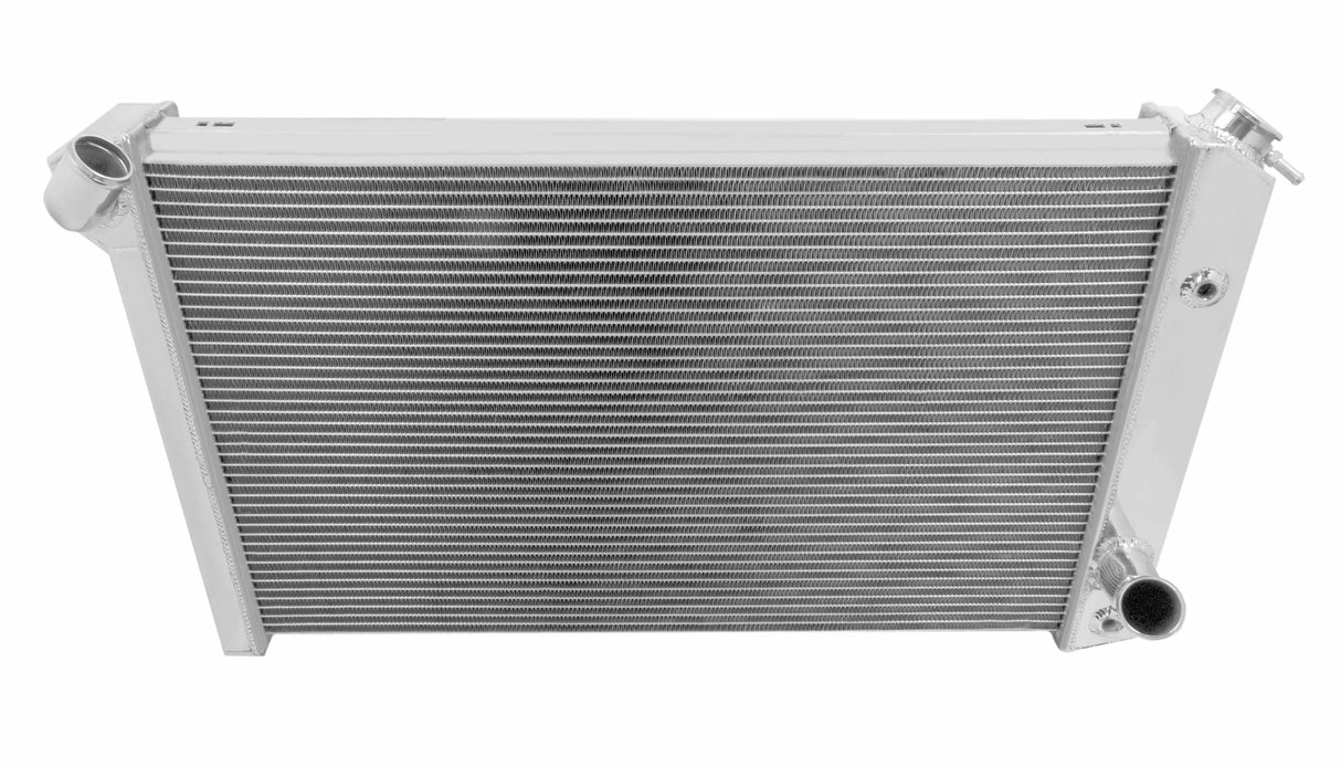 Aluminum Radiator - 3 Row - FB249 for 1973-1976 Chevy Corvette polished