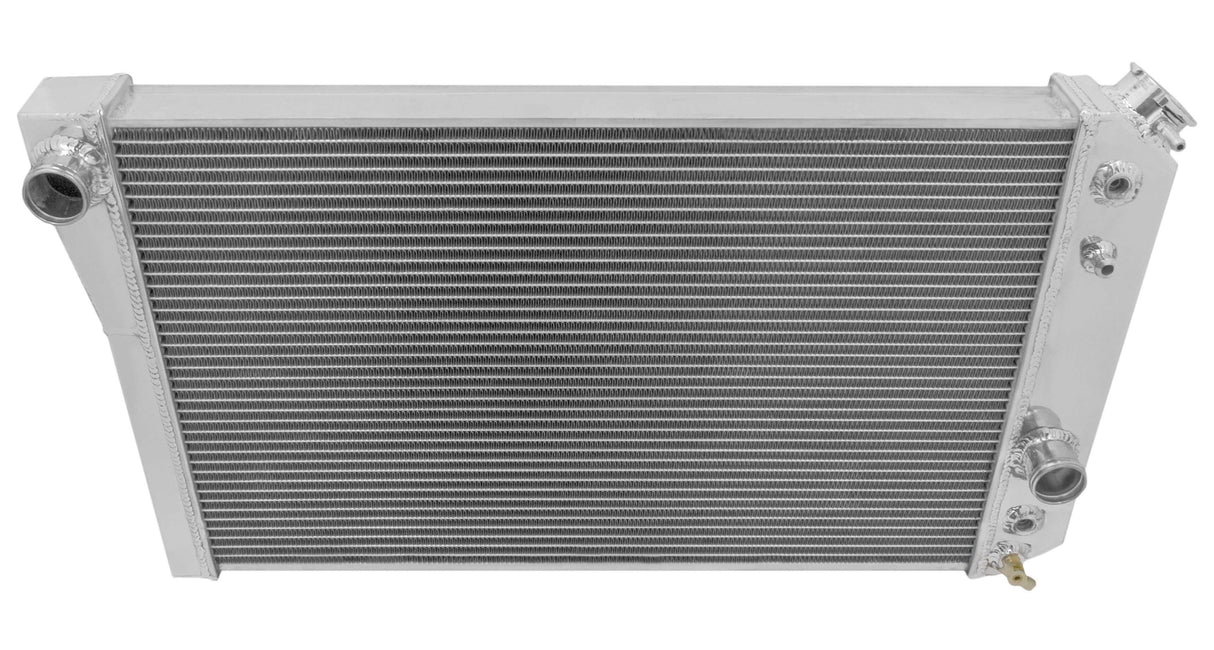 Aluminum Radiator - 3 Row - FB255 for 1984-1990 Chevy Corvette polished