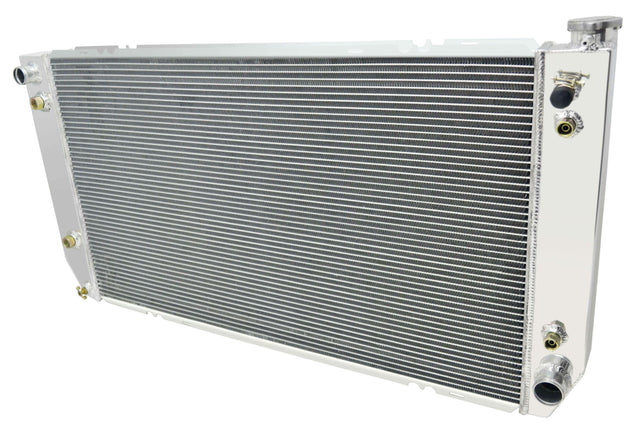 Aluminum Radiator- 3 Row - FB285 for Ford polished