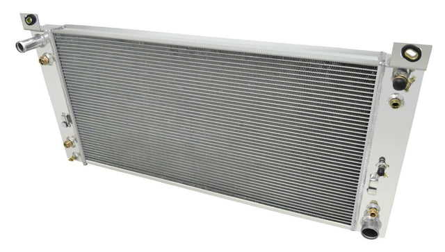 Aluminum Radiator- 3 Row - FB288 for Ford polished