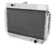 Aluminum Radiator- 4 Row - FB125 for 1967-1969 Chevy Chevelle polished
