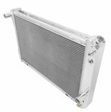 Aluminum Radiator- 4 Row - FB190 for 1990-1992 Chevy Firebird polished