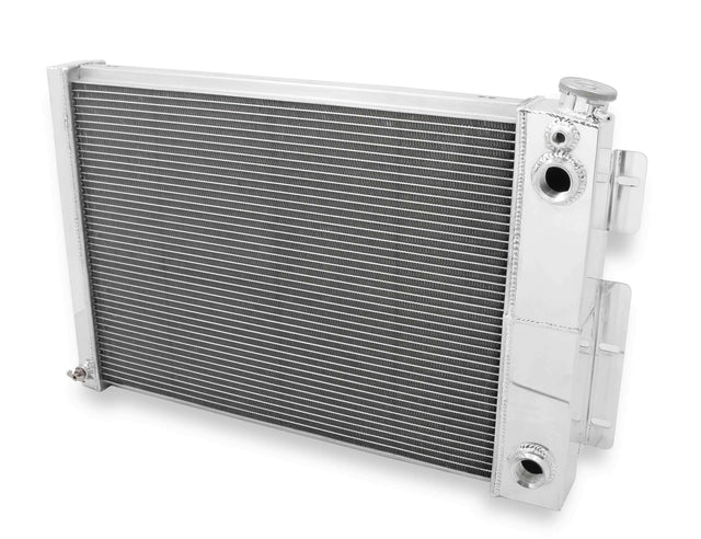 Aluminum Radiator, w/ GM LS Swap- 3 Row - FB301 for 1968-1969 Chevy Chevelle polished