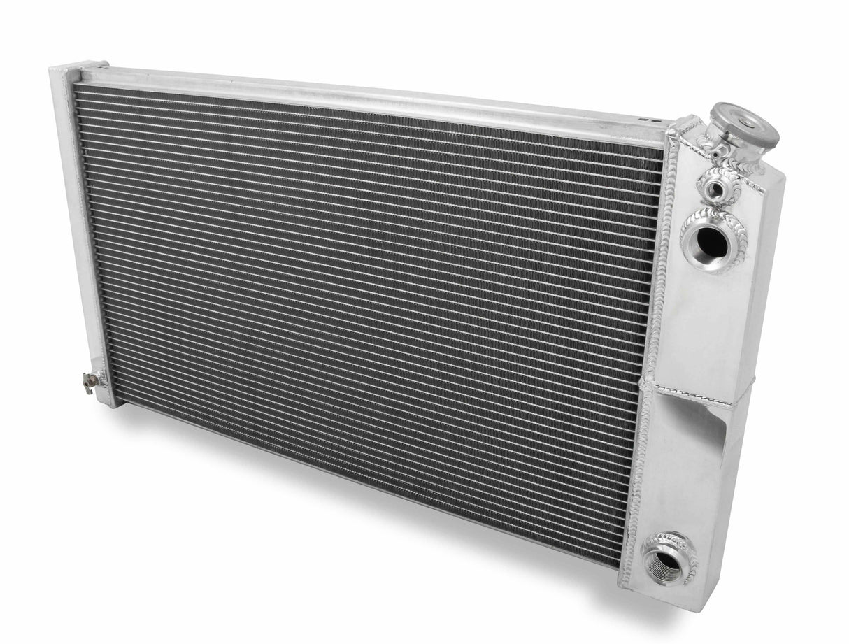 Aluminum Radiator, w/ GM LS Swap- 3 Row - FB304 for 1968-1969 Chevy Chevelle polished