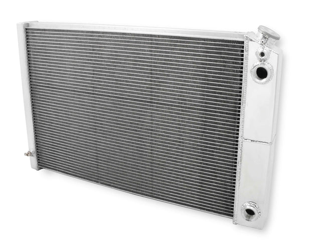 Aluminum Radiator, w/ GM LS Swap- 3 Row - FB305 for 1973-1974 Chevy C10 polished
